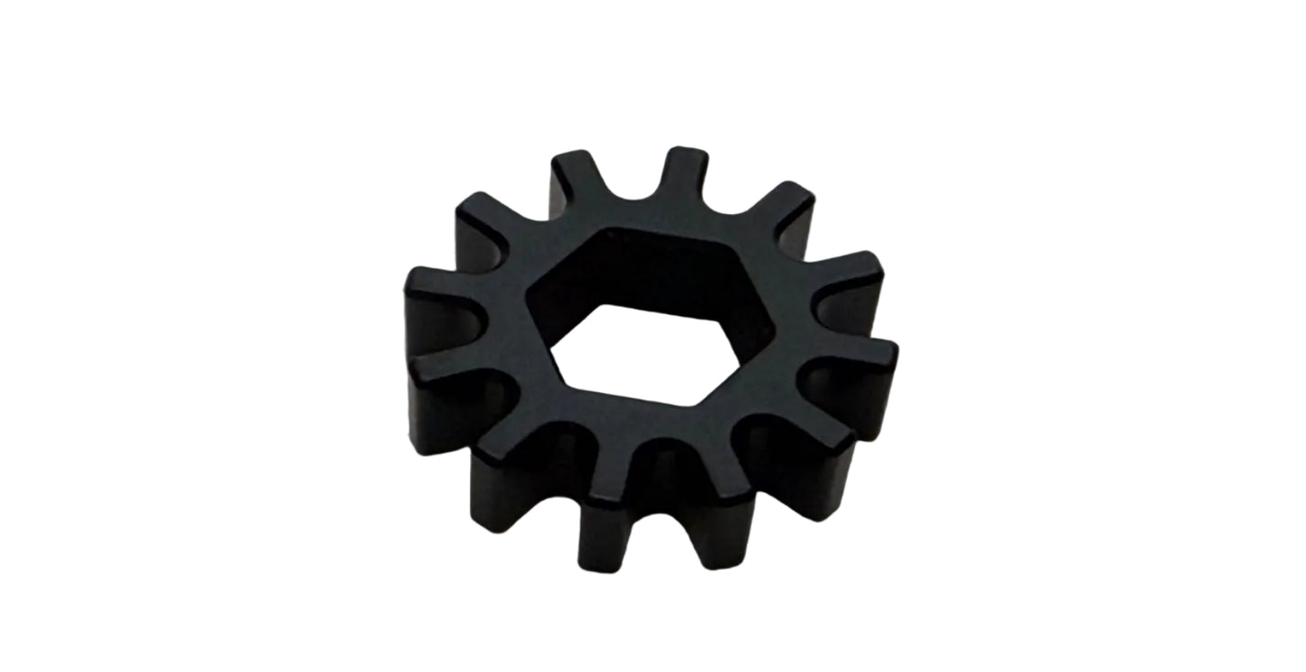 Black 1/2 inch 3DP Hex Insert