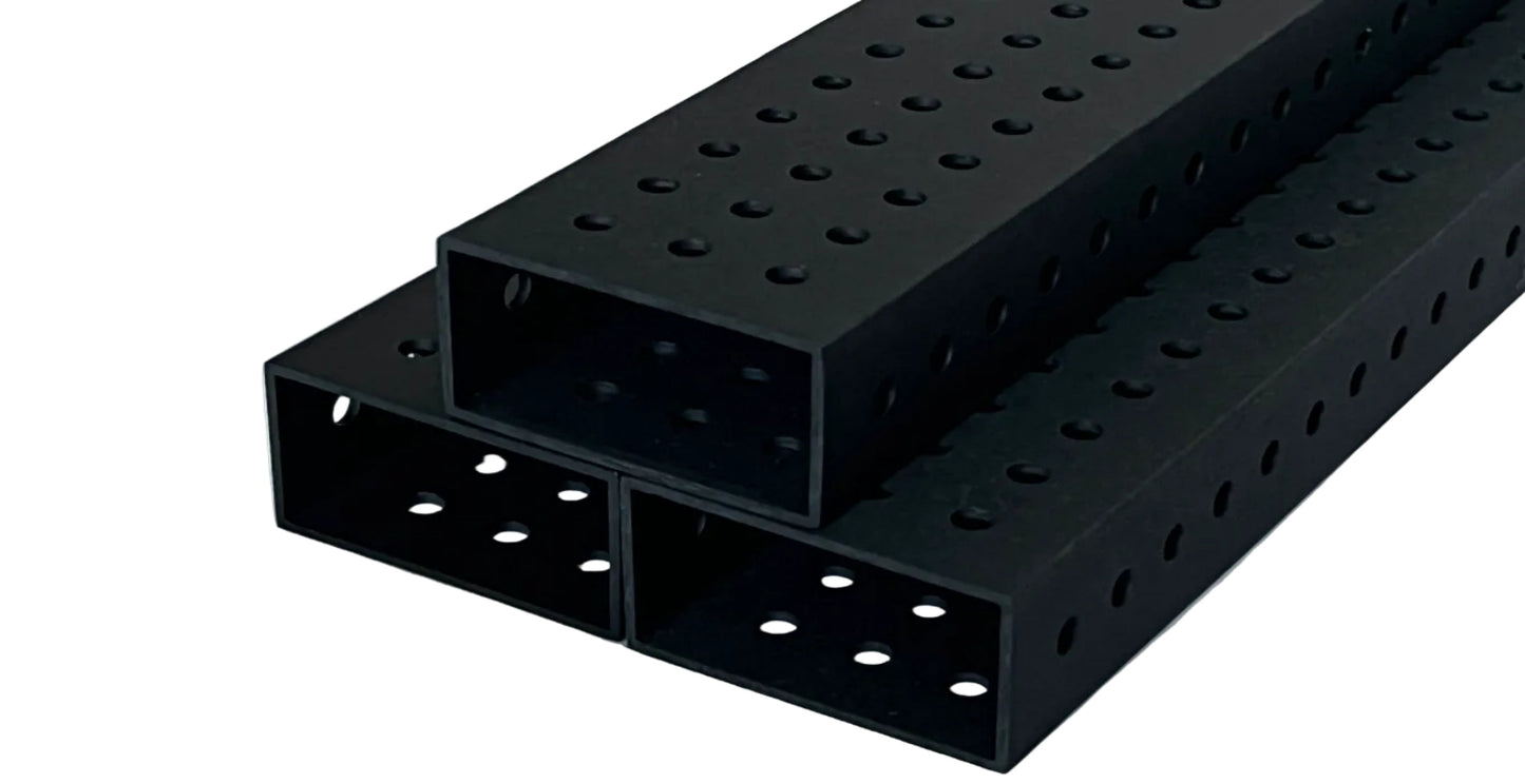 Three stacked 7075-Al tubes